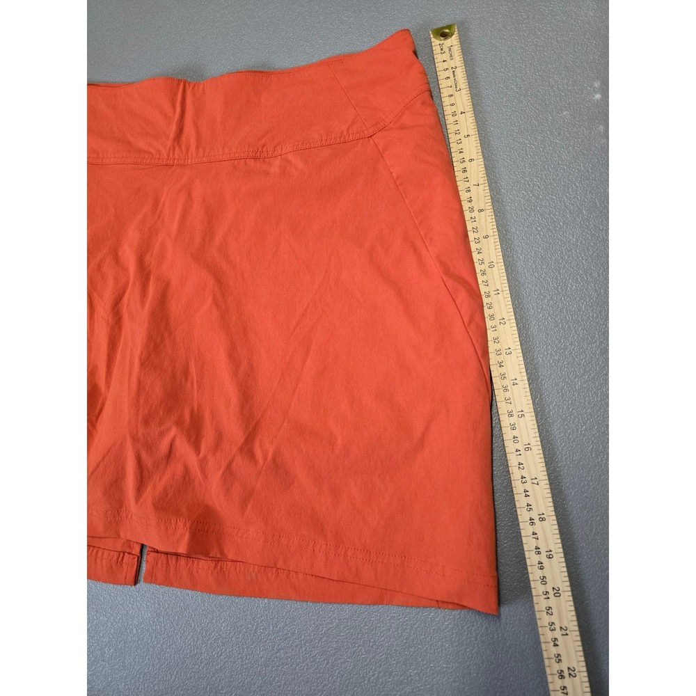 Royal Robbins Orange Athletic Skort Women's Size 16 Hiking Golf Outdoor Skirt - Picture 9 of 12